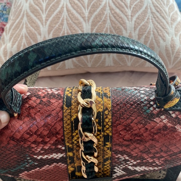 Aldo Martis snake print bag, shoulder bag, faux leather, medium - Picture 4 of 6